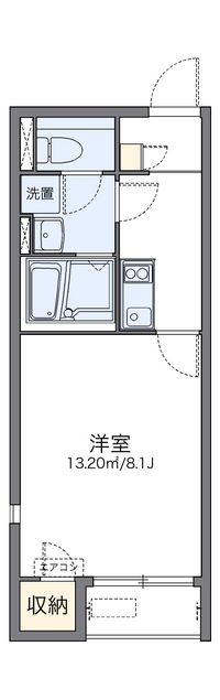 レオネクストグロリア京橋南Ⅱ 間取り図