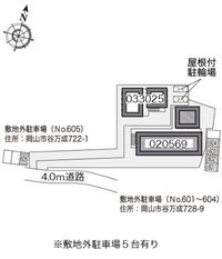 レオパレス京山マスカット 駐車場