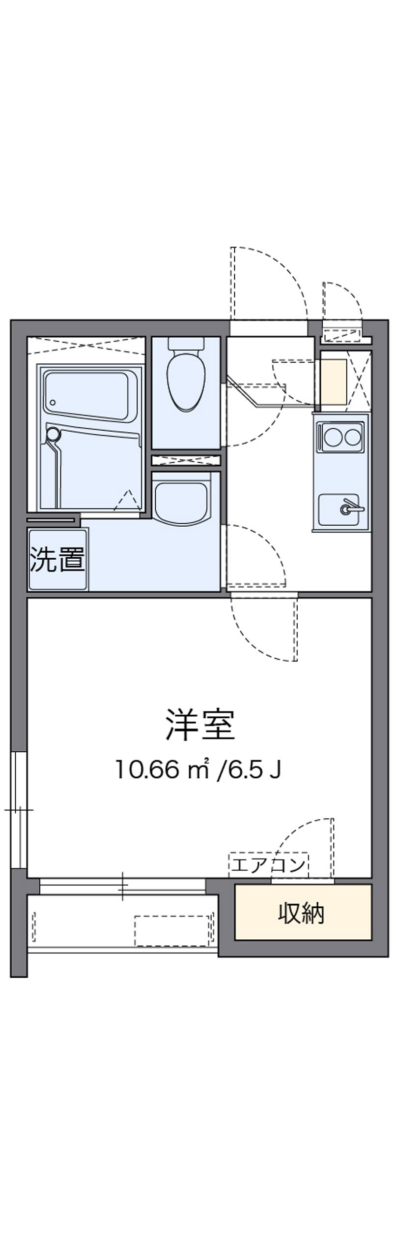 クレイノ山ノ内 間取図