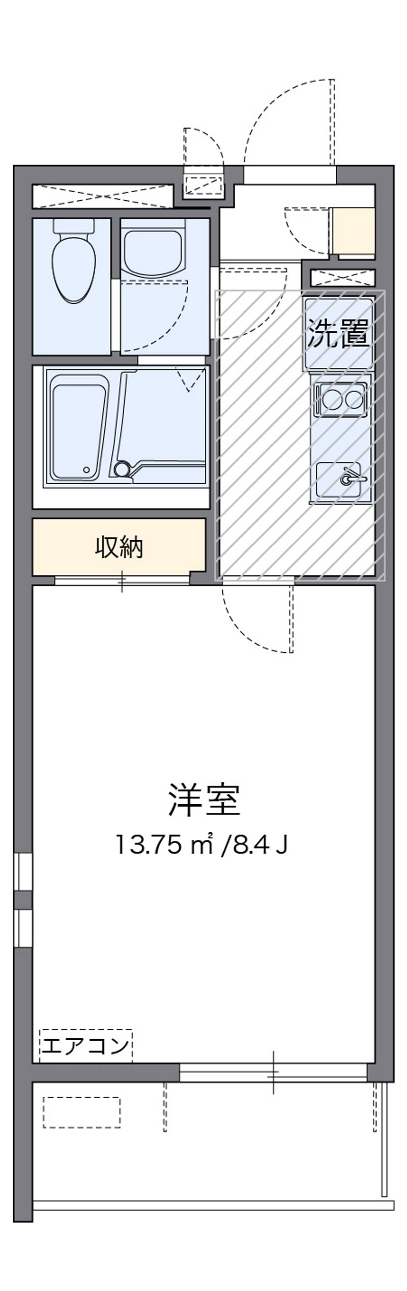 クレイノレン 間取図