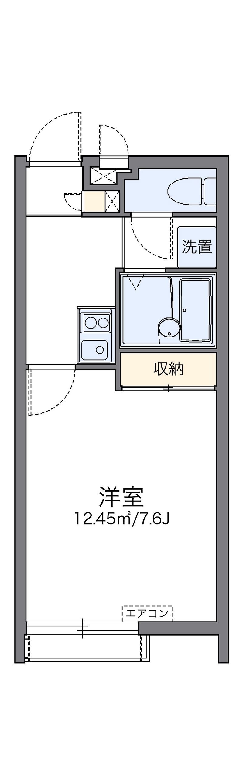レオパレス安慶名 間取り