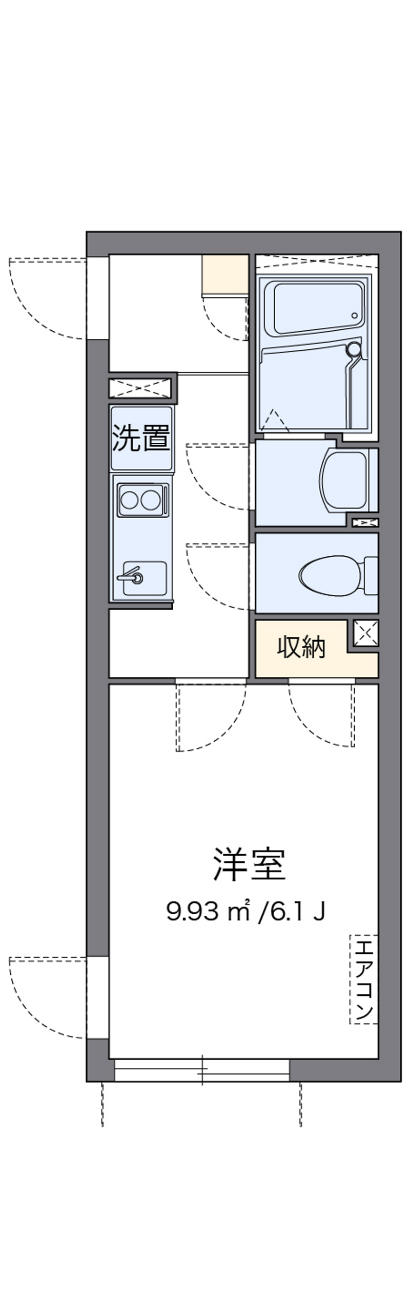 クレイノＫＭメゾン 間取り