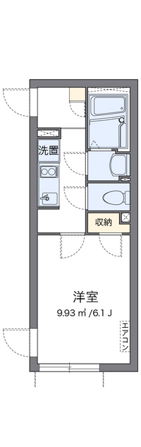 クレイノＫＭメゾン 間取り図