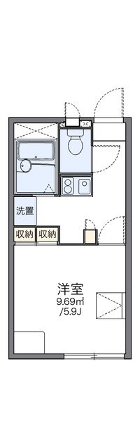 レオパレスＭａｉｓｏｎ清水 間取り図