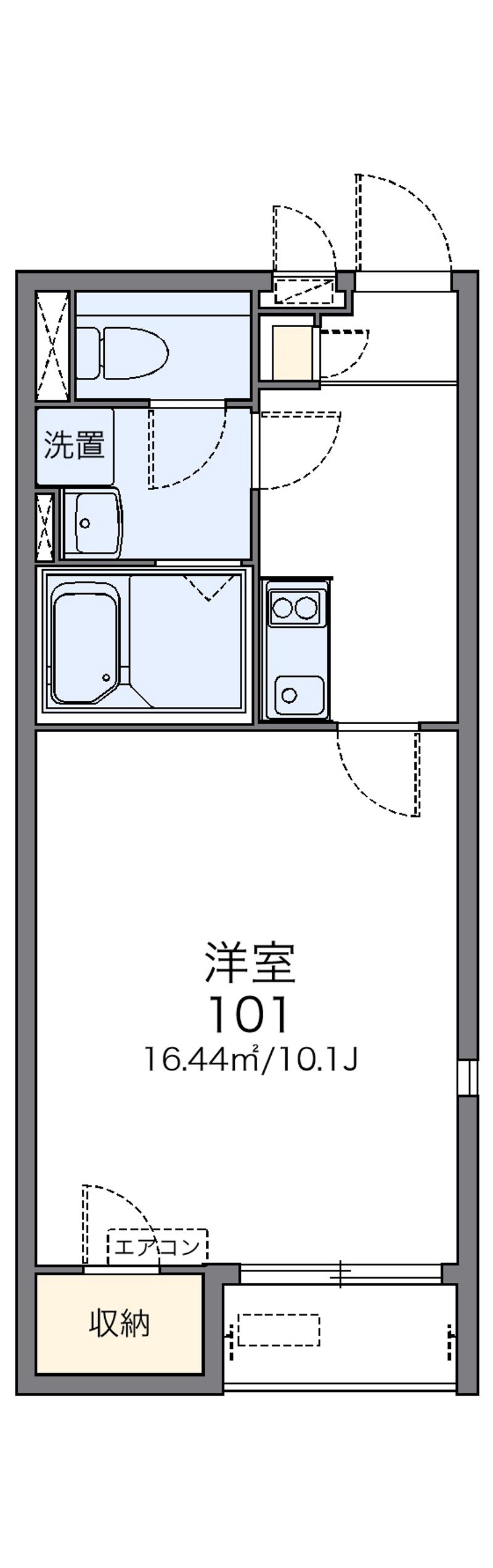 レオネクストＭＡＴＳＵＯ 間取図