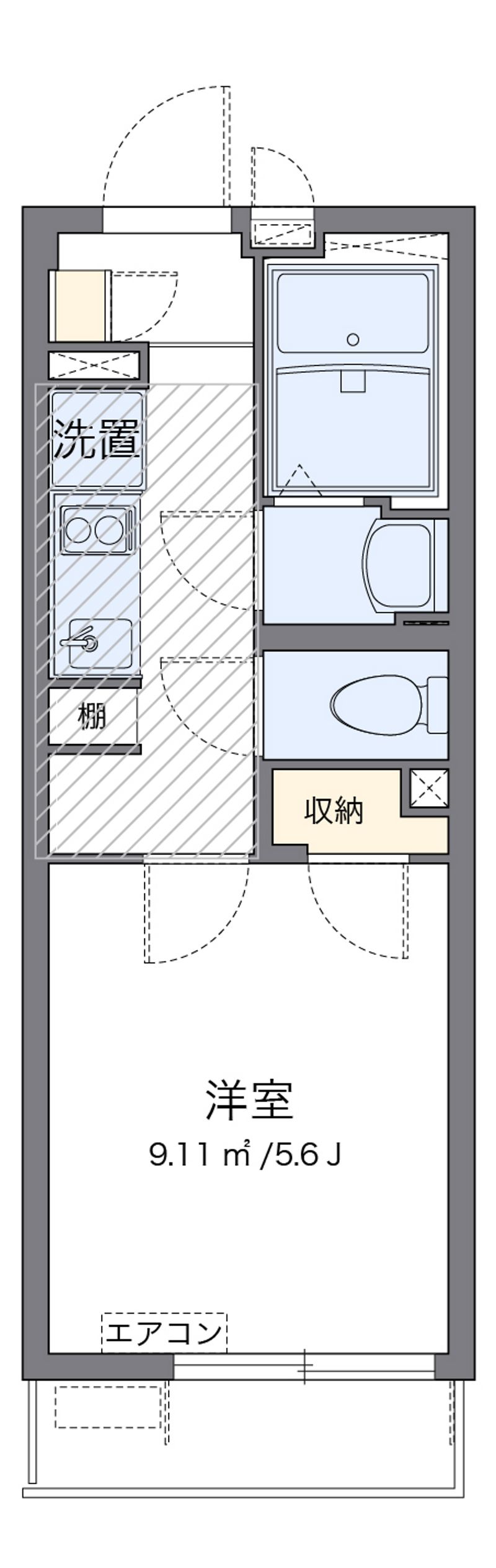 CLEINO Felice Kanamachi 户型图