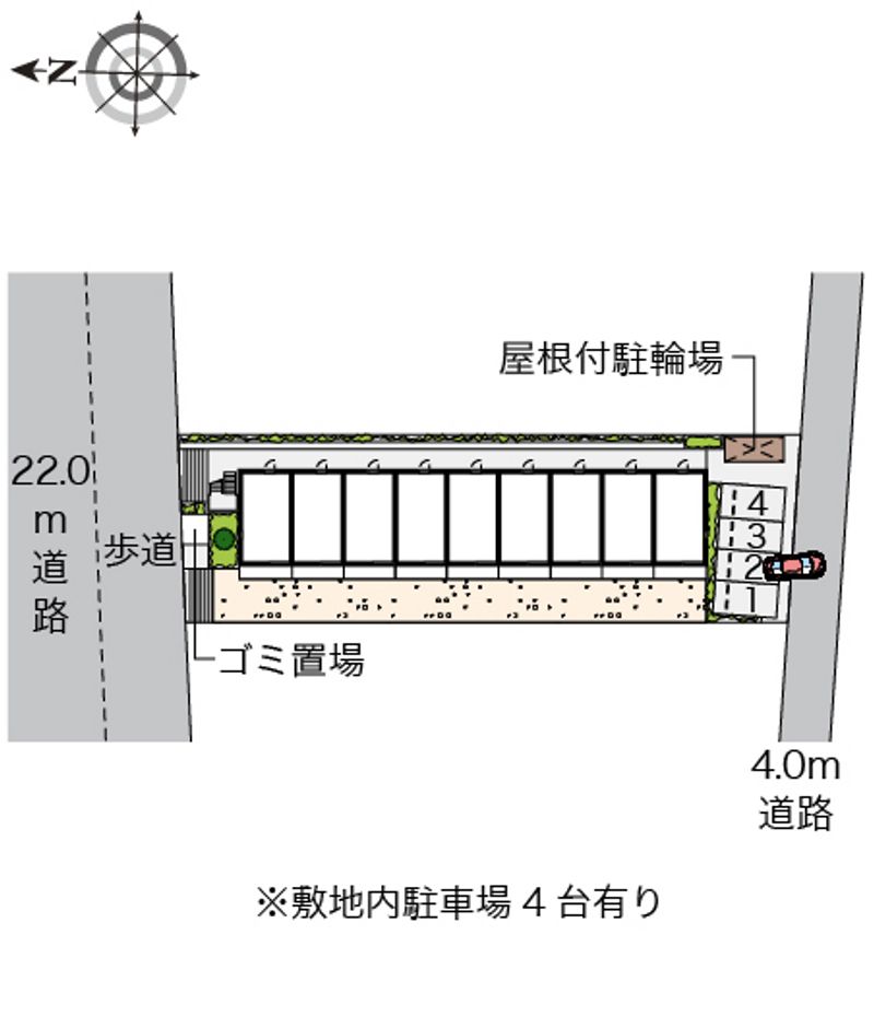 レオネクストグリーンウッド 配置図