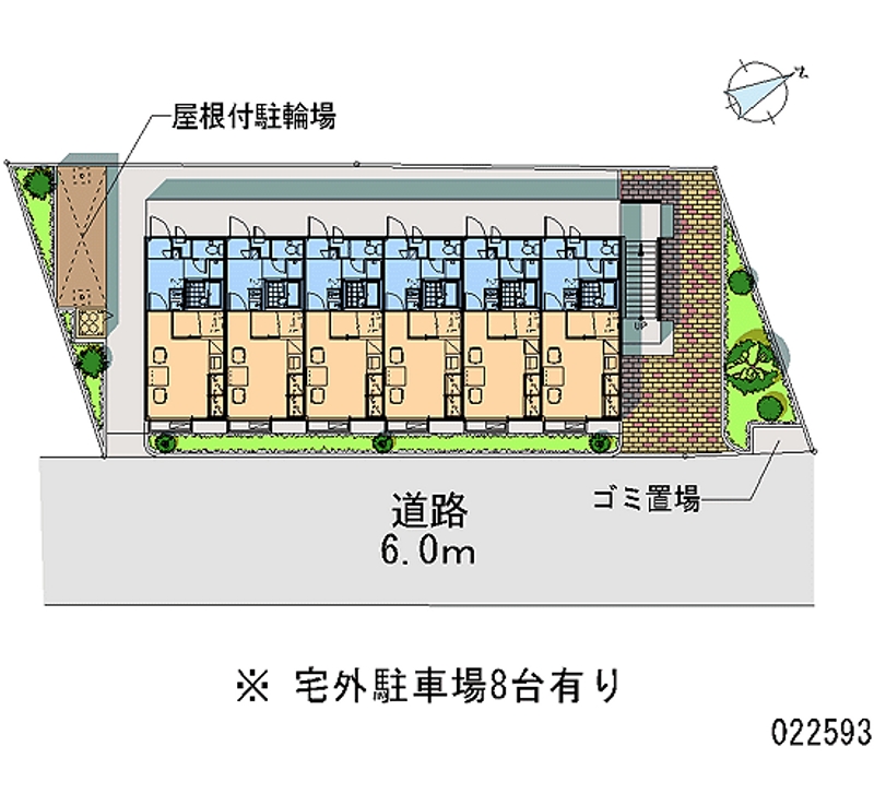 22593 Monthly parking lot