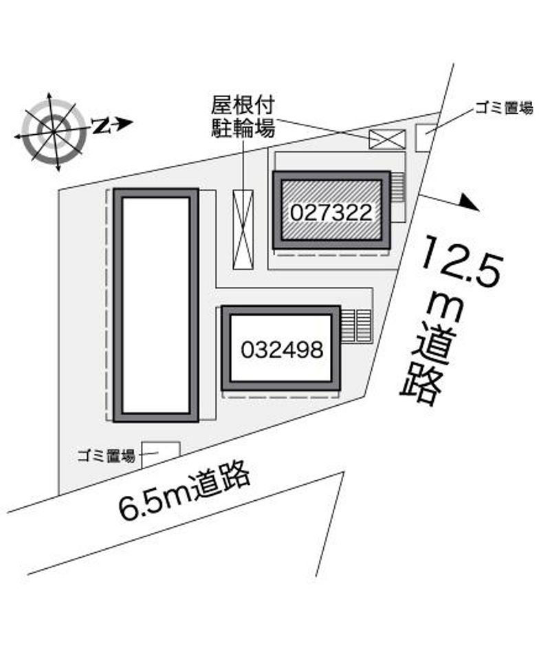 レオパレスヨロズヤＦ 配置図