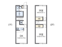 レオパレスサンⅡ 間取り図