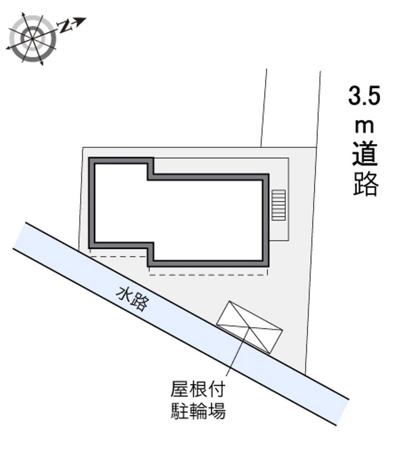 レオパレスサンバード 配置図