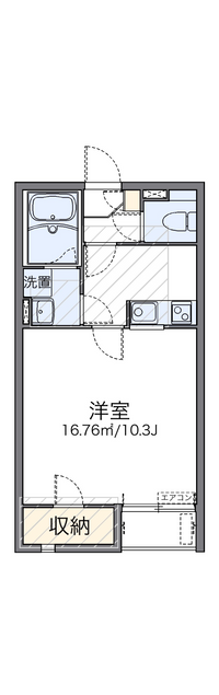 レオネクストさくら３ 間取り図