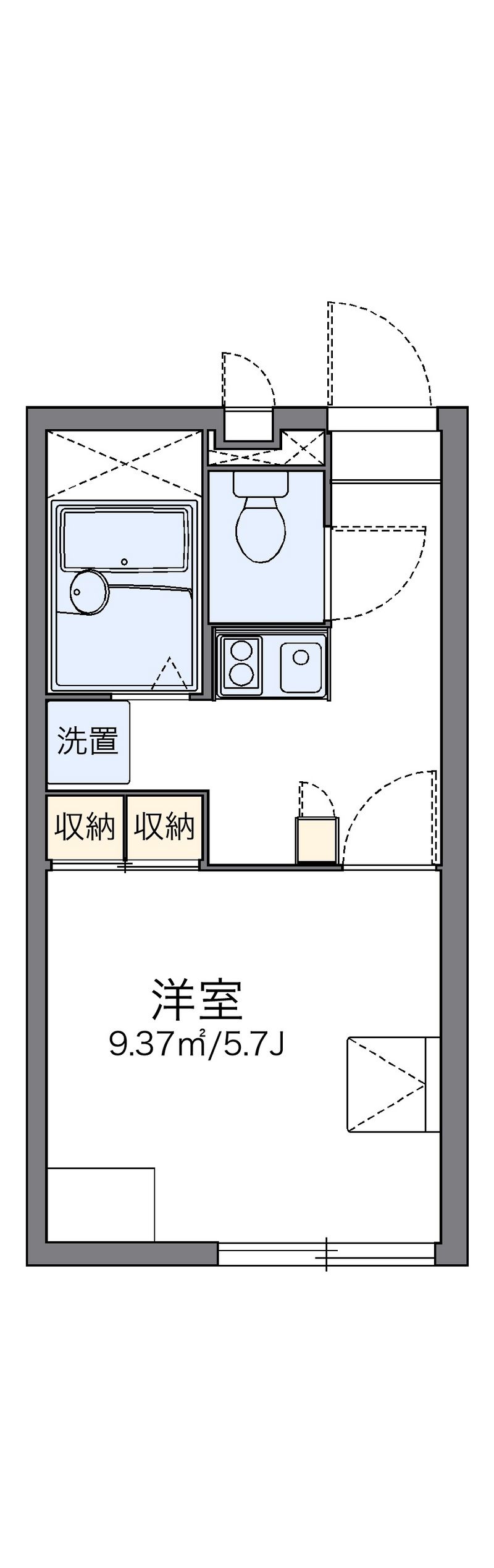 leopalace Vision No Bunny Sơ đồ nhà