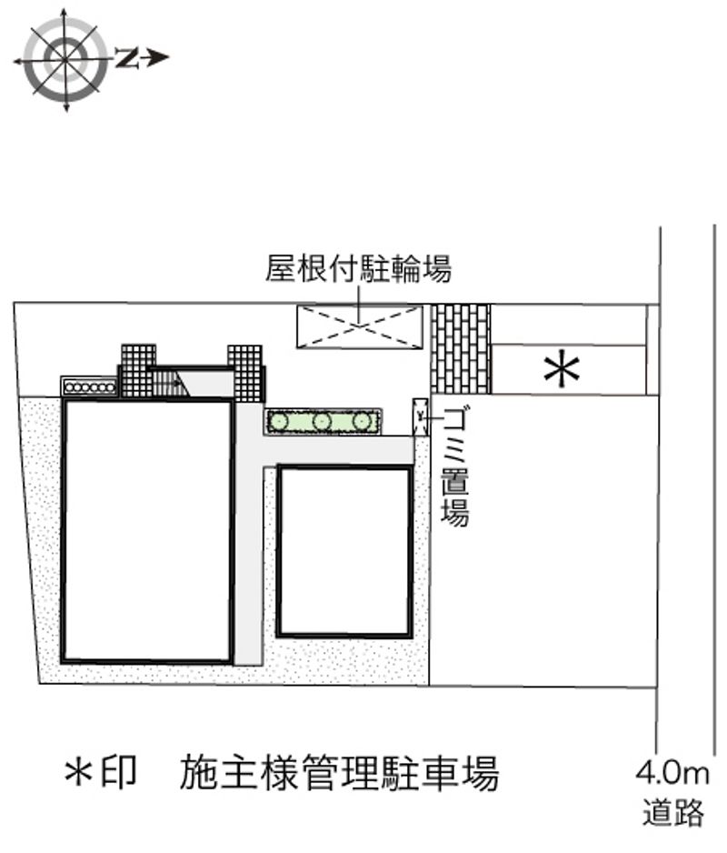 レオネクスト浜野駅前 配置図