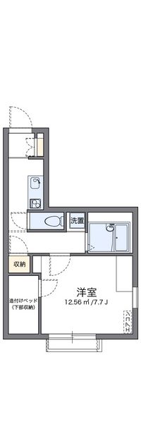 レオパレスプリマベーラ荻窪２ 間取り図