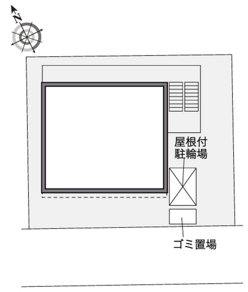 レオパレスさざんか 配置図