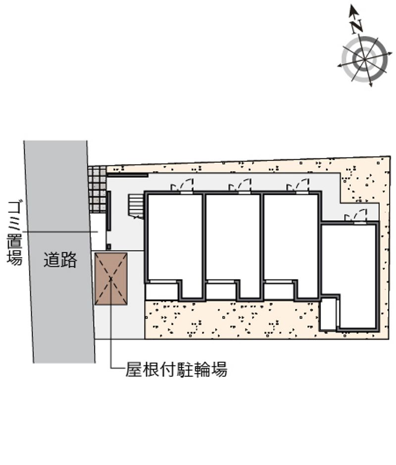 ミランダ北砂 配置図