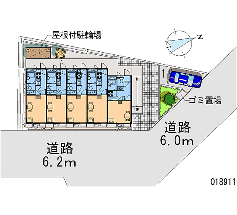 レオパレス南希望が丘 区画図