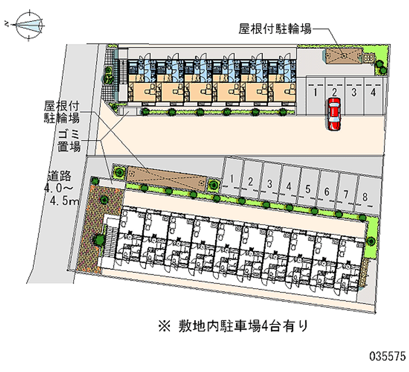 35575 Monthly parking lot