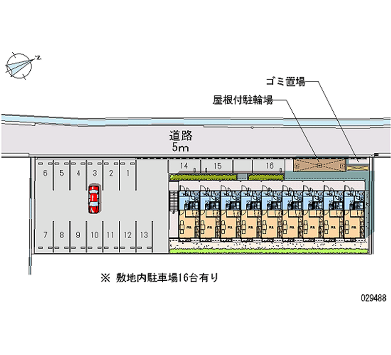 29488 Monthly parking lot