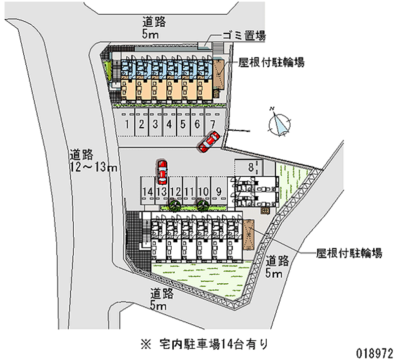 18972 Monthly parking lot