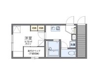 レオパレス末広 間取り図