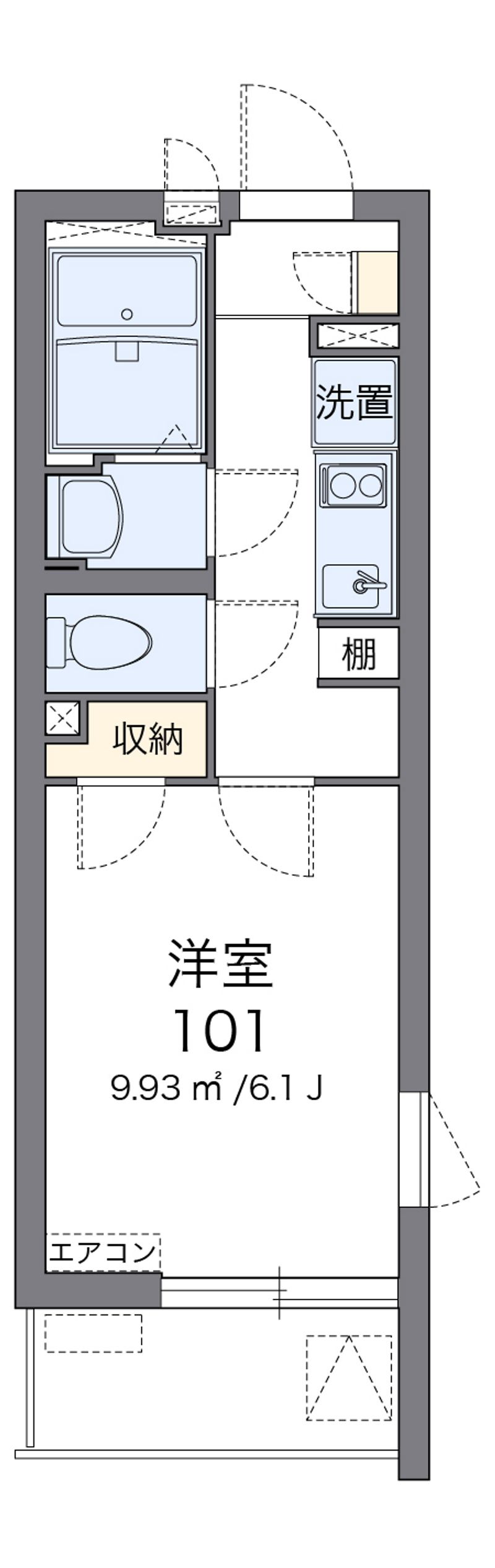 クレイノメゾン　ド　ピエラ 間取図
