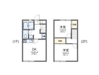 レオパレスＭ 間取り図