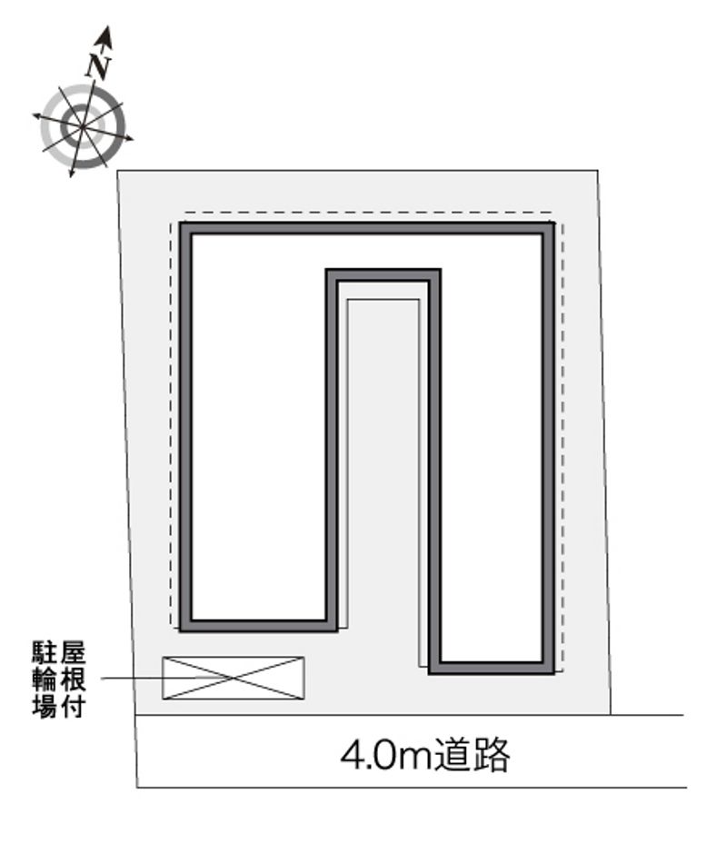 レオパレスルーチェ 配置図