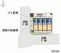 レオパレスクレエ 区画図
