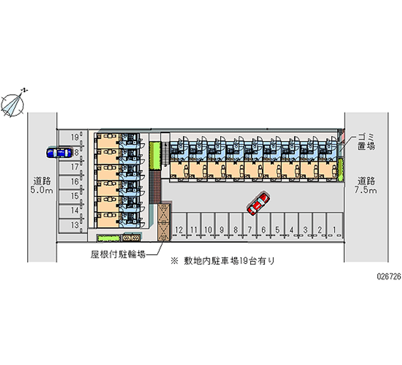 26726 bãi đậu xe hàng tháng