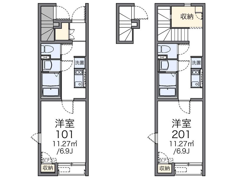 レオネクスト広野 間取図