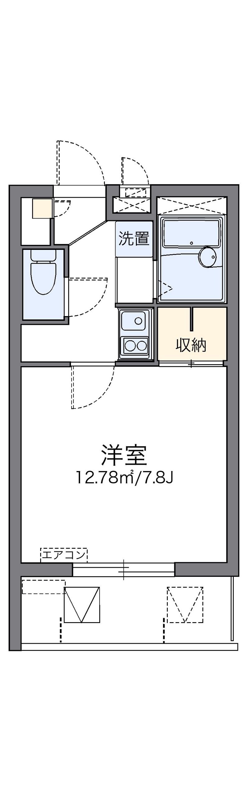 leopalace Shin 户型图