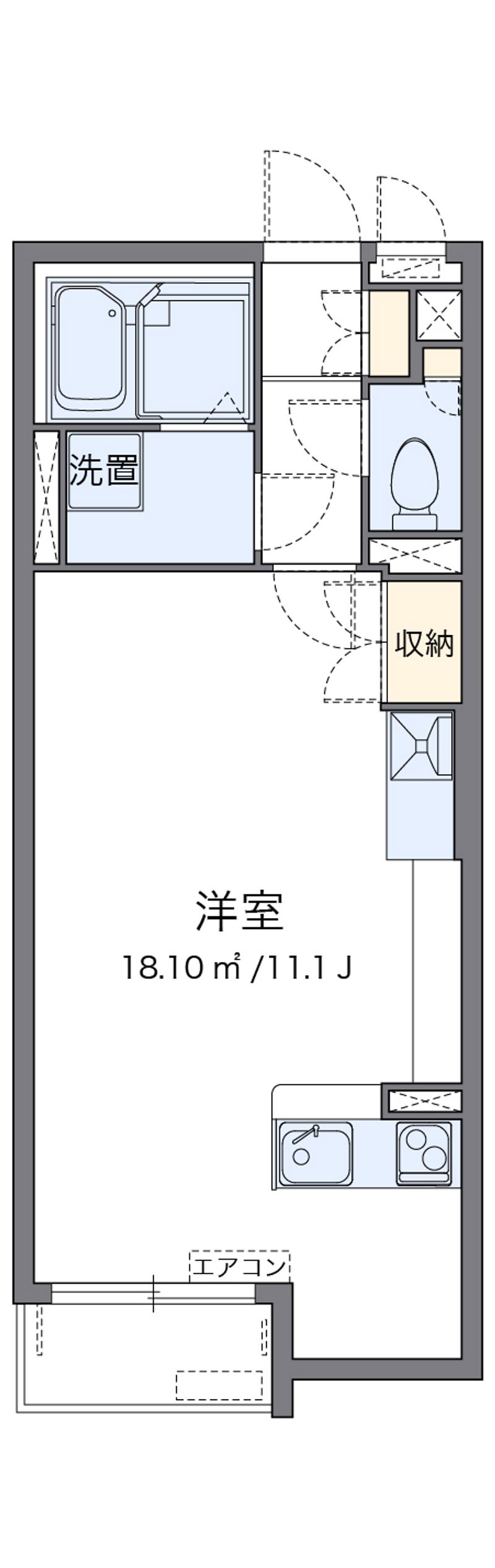 ミランダエアフォルク 間取図