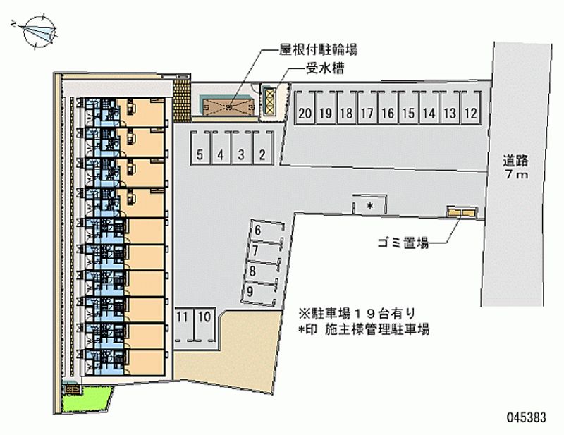 45383月租停車場