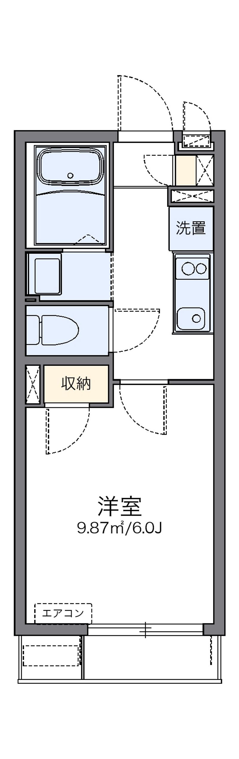 レオパレスヴィブレ 間取り