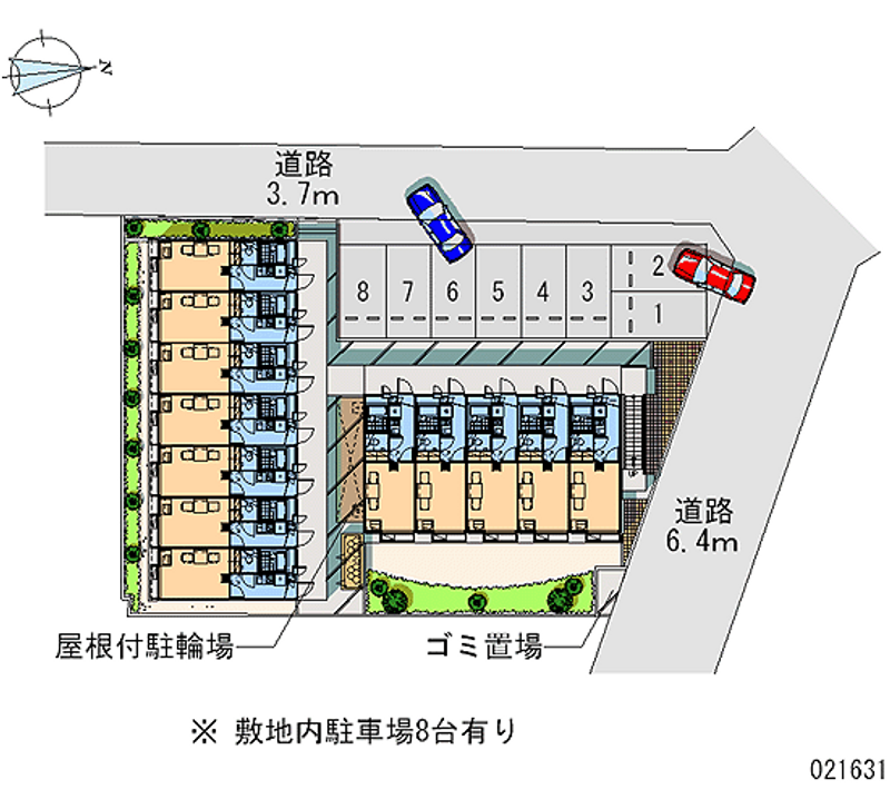 21631 bãi đậu xe hàng tháng