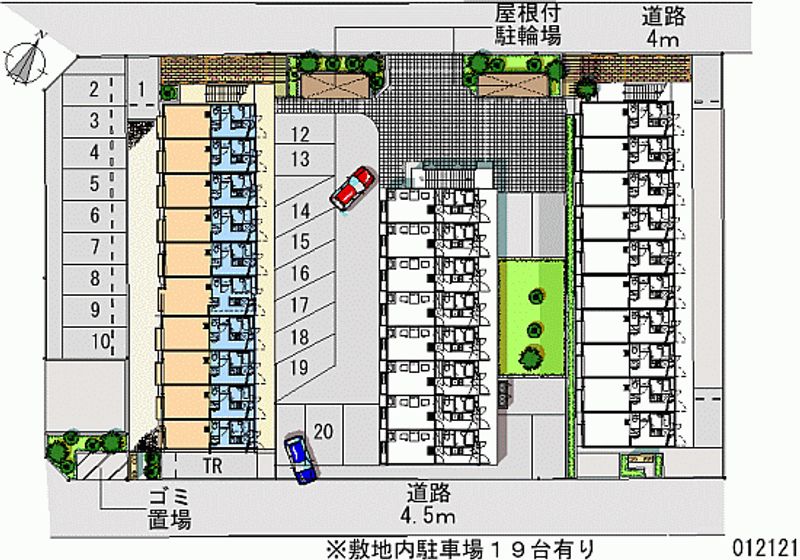 レオパレスグリーンヒルズＡＹＡ　Ⅰ 月極駐車場