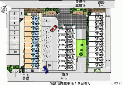 12121 Monthly parking lot