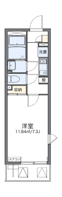 レオネクストみやび大宮 間取り図