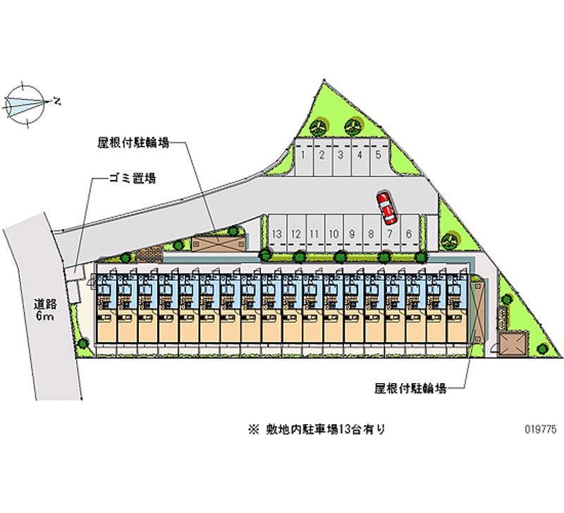 19775月租停车场