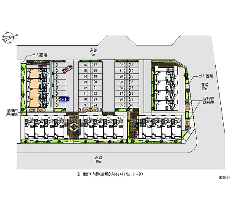 29326月租停車場