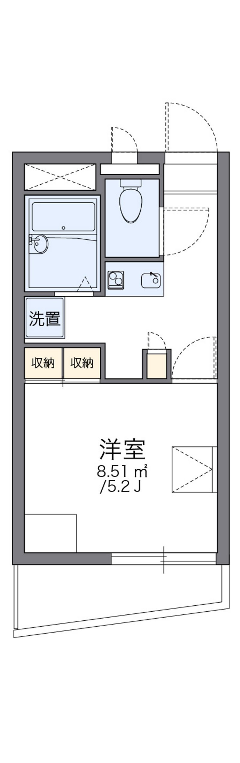 レオパレスＮ 間取図
