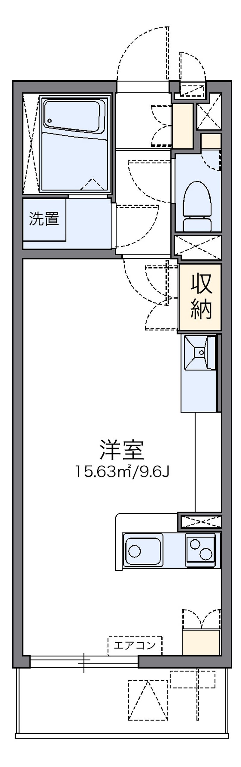 LEONEXT HOPE Katsutomi Floor plan
