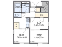 レオネクストゴールデンサークル 間取り図