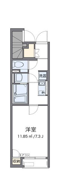 クレイノ綾瀬 間取り図