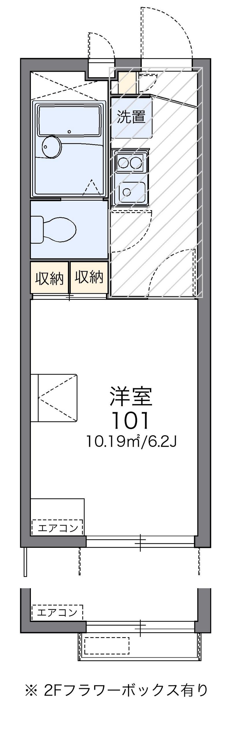 leopalace Exiv B 户型图