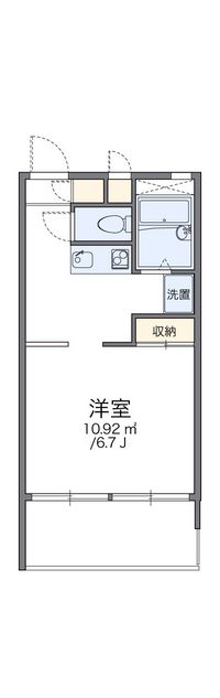 レオパレスＨＯＲＩＺＯＮ 間取り図