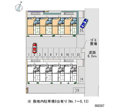 08387 Monthly parking lot