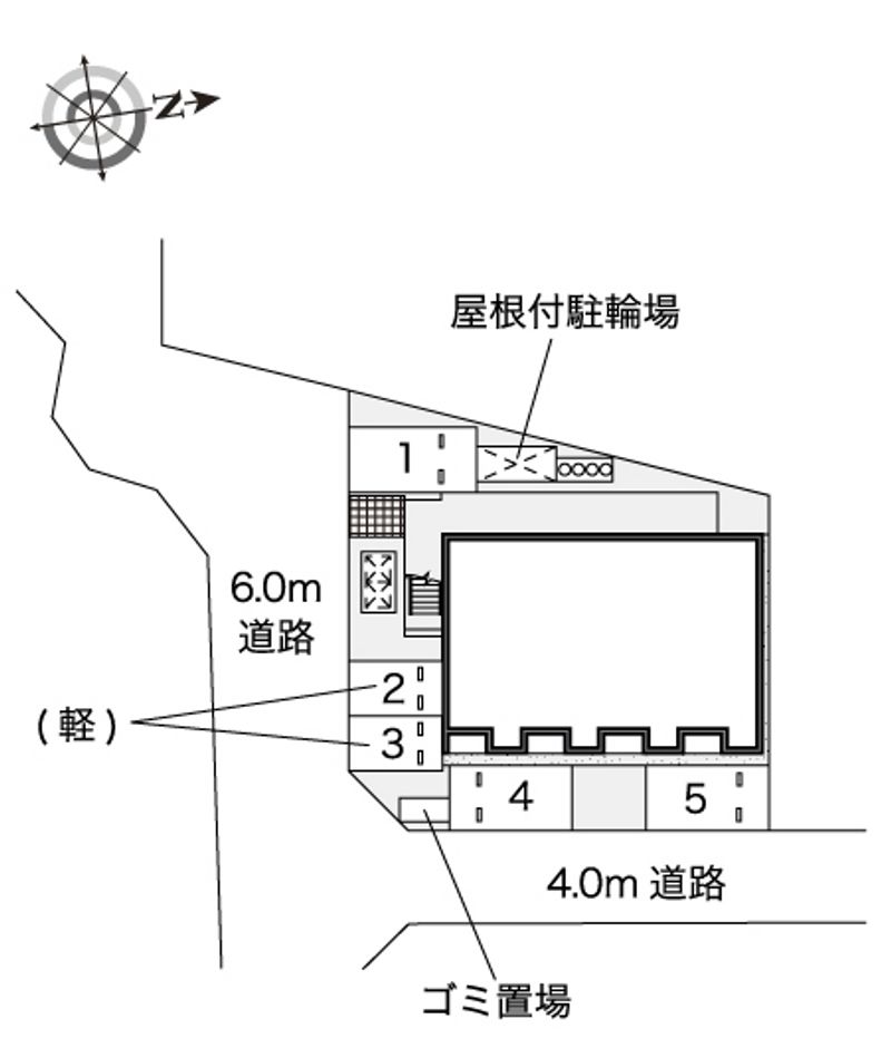 レオネクストポレポレⅡ 配置図